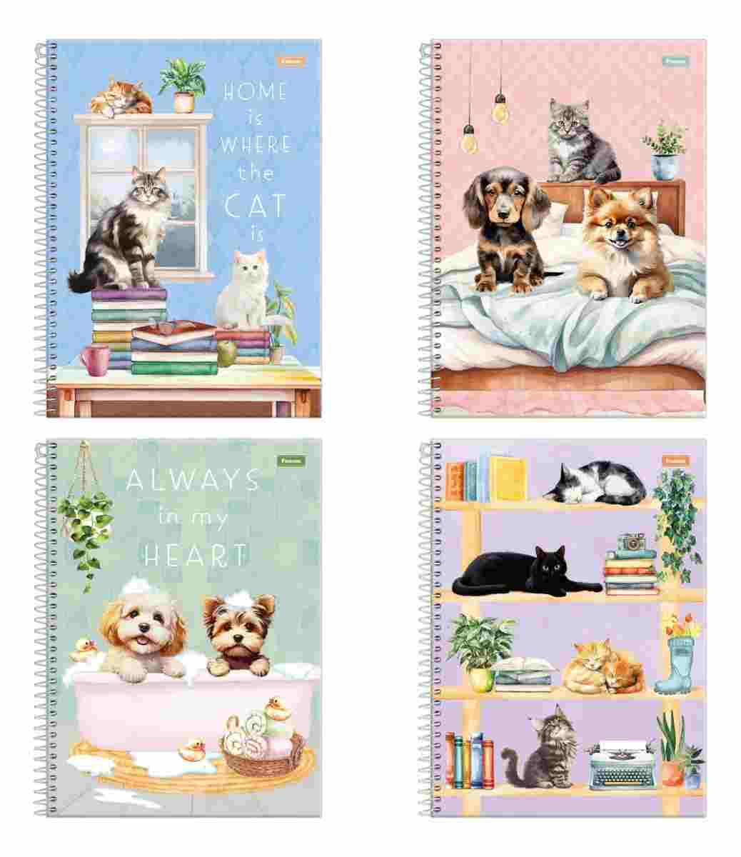 CADERNO 1X1 FURFRIENDS C.D.